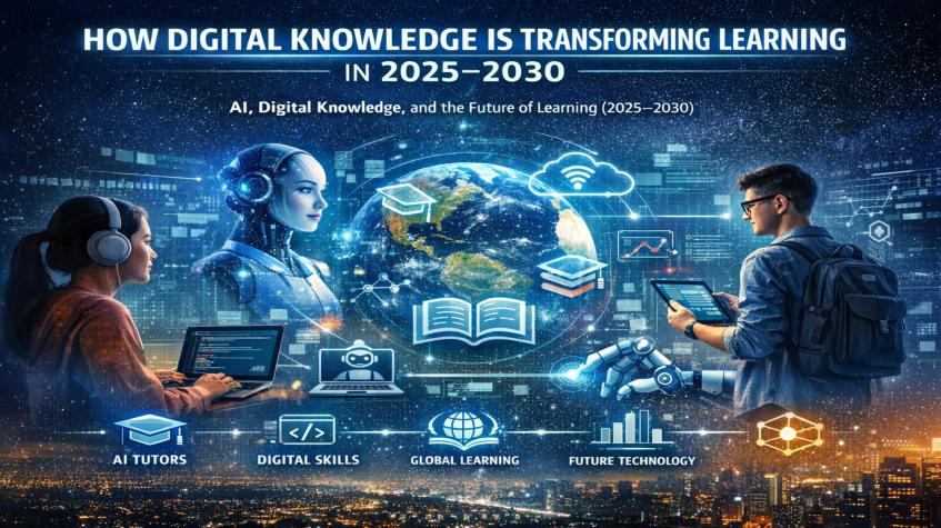 HOW DIGITAL KNOWLEDGE IS TRANSFORMING LEARNING IN 2025&ndash;2030